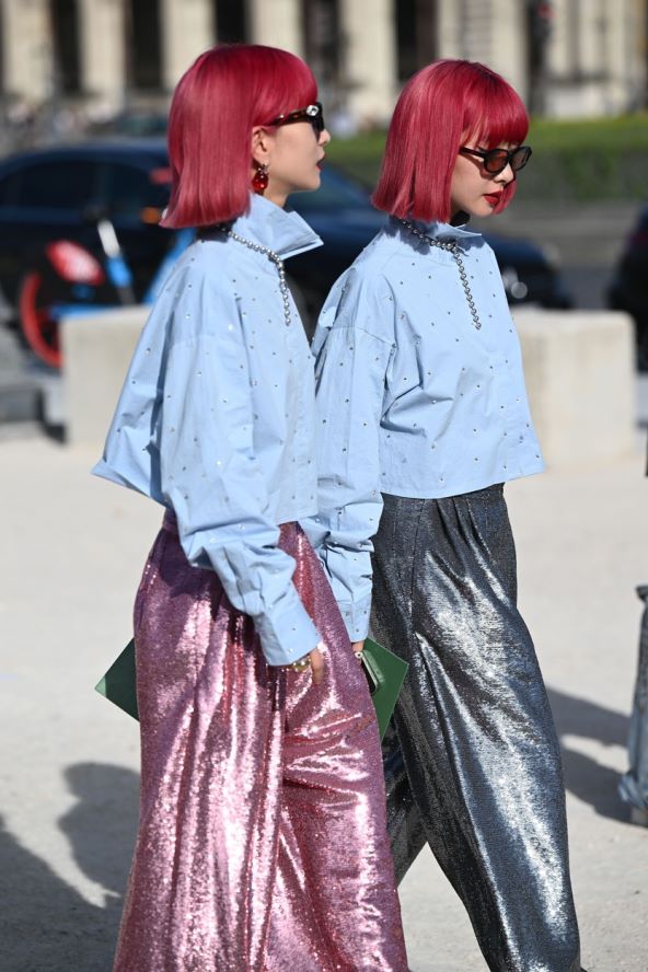 Street style modna inspiracija Tjedan mode Pariz