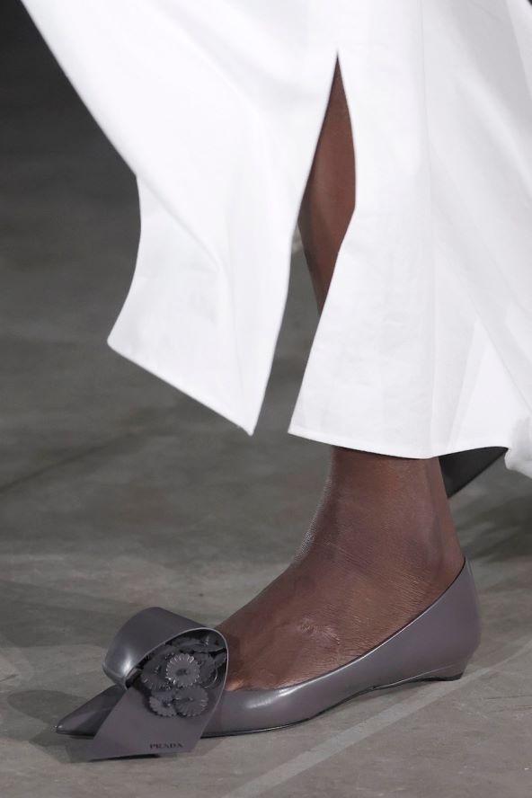 Prada balerinke modni trend jesen 2023