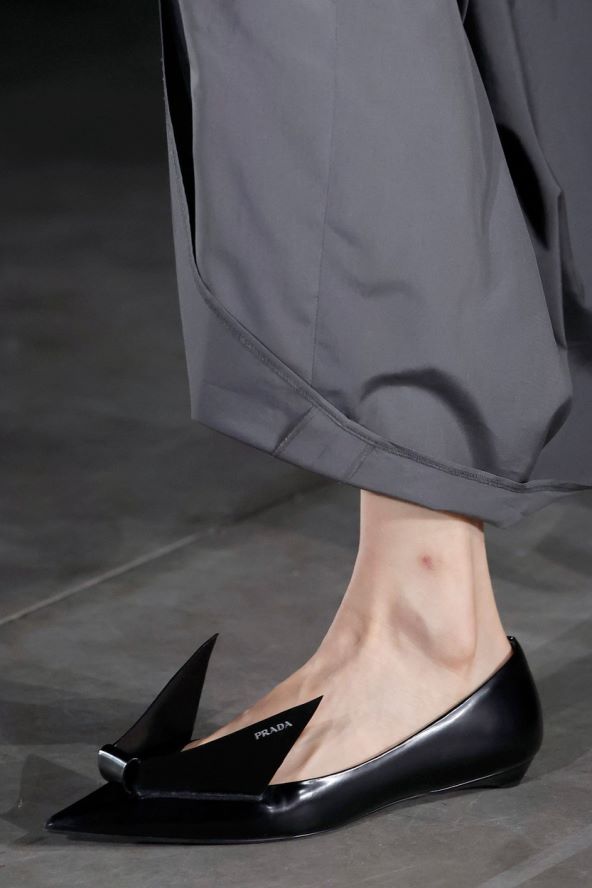 Prada balerinke modni trend jesen 2023