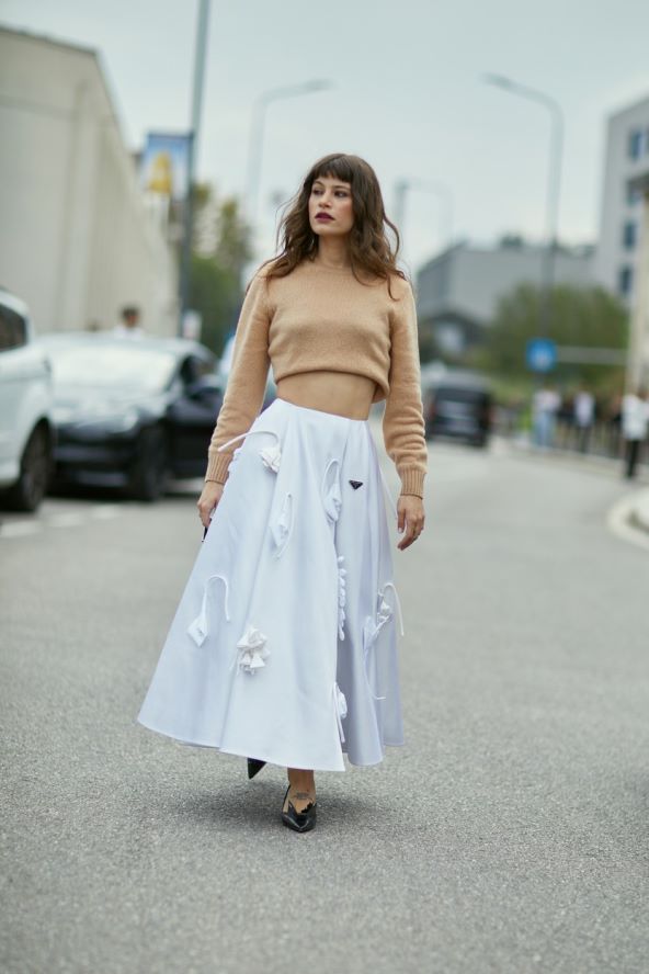Prada balerinke modni trend jesen 2023