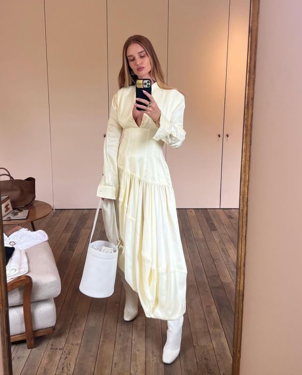 Modni stil Rosie Huntington-Whiteley nosi tihi luksuz