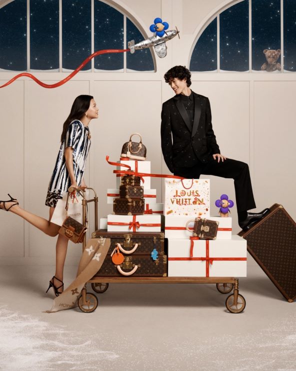 Louis Vuitton blagdanska kampanja zima 2023 i ponuda luksuznih darova