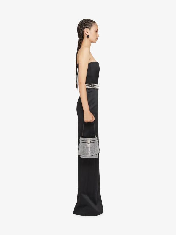 Trendi lukuszna torba Givenchy Shark Lock Bucket Bag