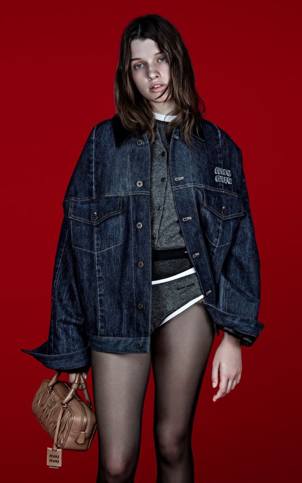 Miu Miu Upcycled Denim kolekcija 2024 održiva moda