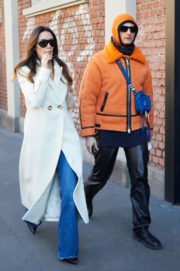 Street style muška moda Tjedan mode Milano 2024
