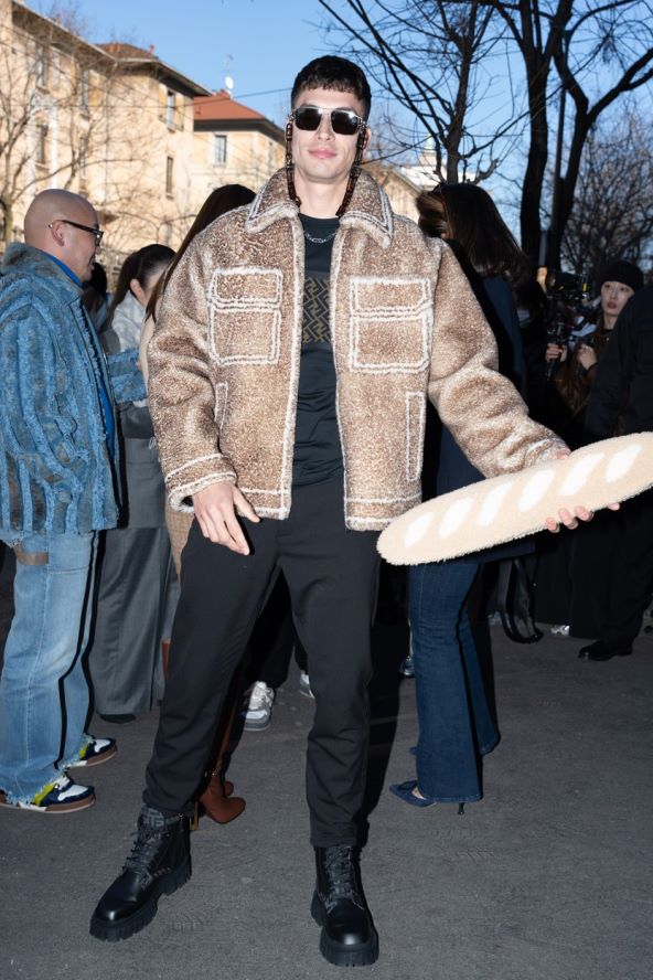 Street style muška moda Tjedan mode Milano 2024