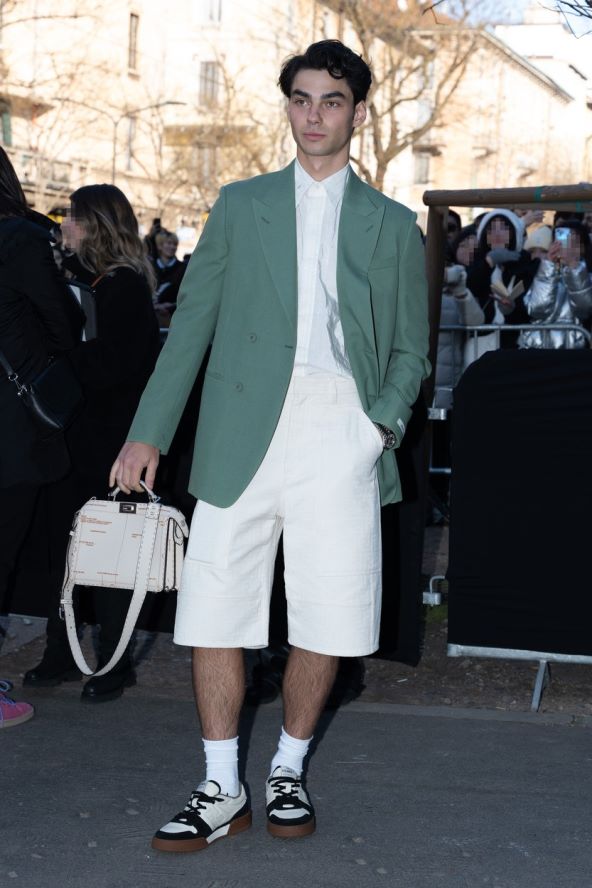 Street style muška moda Tjedan mode Milano 2024