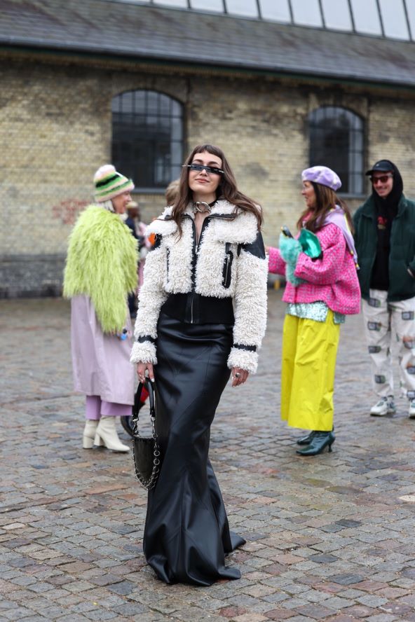 Street style Kopenhagen kako nositi midi i maksi suknju