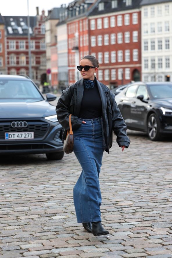 Street style Kopenhagen kako nositi midi i maksi suknju