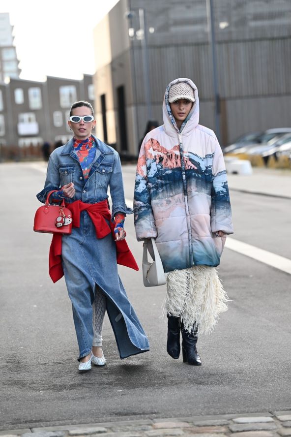 Street style Kopenhagen kako nositi midi i maksi suknju