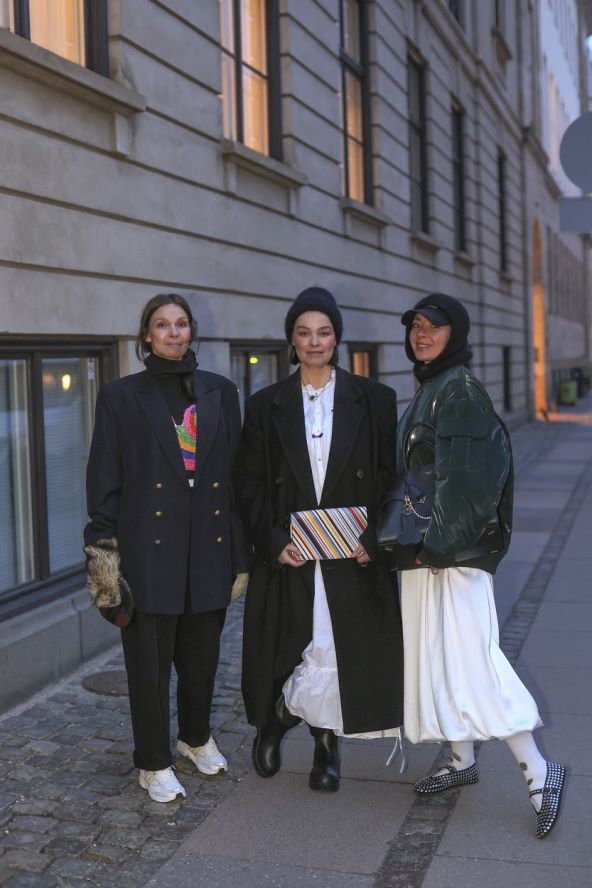 Crno bijele modne ideje street style