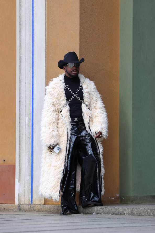 Crno bijele modne ideje street style