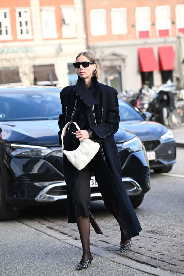 Crno bijele modne ideje street style