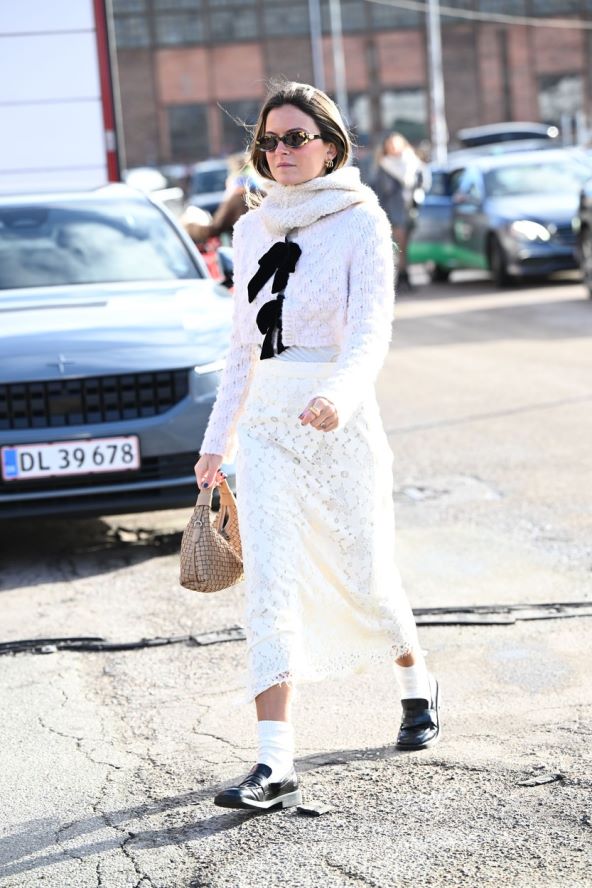 Crno bijele modne ideje street style