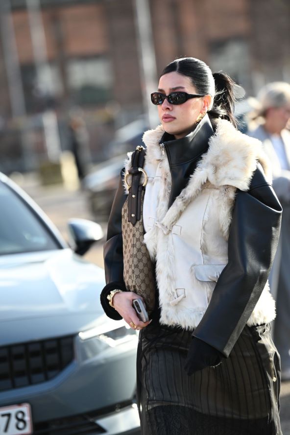 Crno bijele modne ideje street style
