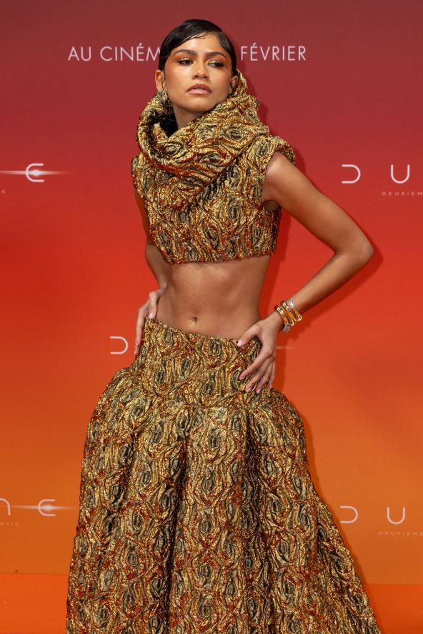 Zendaya na premijeri filma Dune 2 oduševila u Muglerovom odijelu 