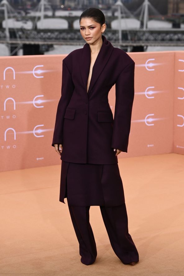 Zendaya na premijeri filma Dune 2 oduševila u Muglerovom odijelu 