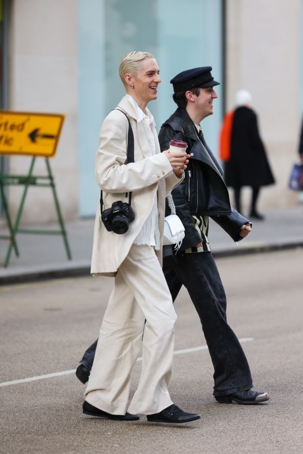 Street style modna inspiracija Tjedan mode u Londonu