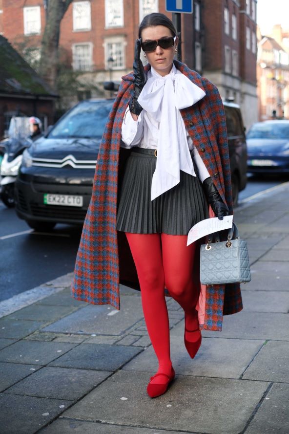 Street style modna inspiracija Tjedan mode u Londonu