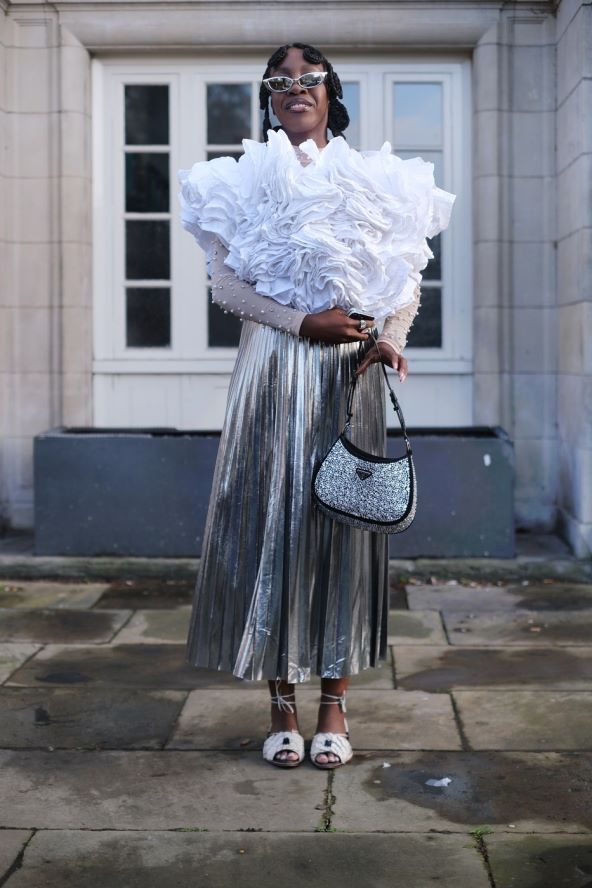 Street style modna inspiracija Tjedan mode u Londonu
