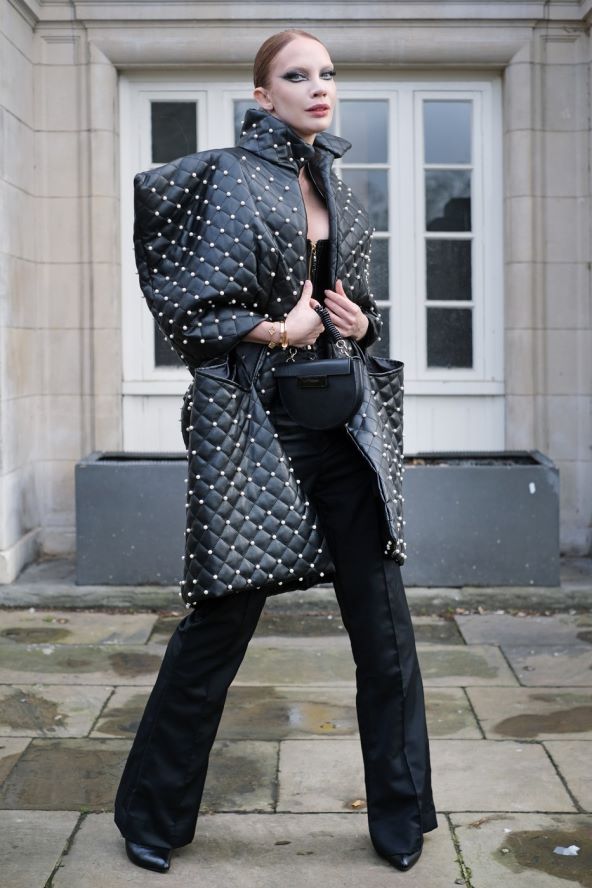 Street style modna inspiracija Tjedan mode u Londonu