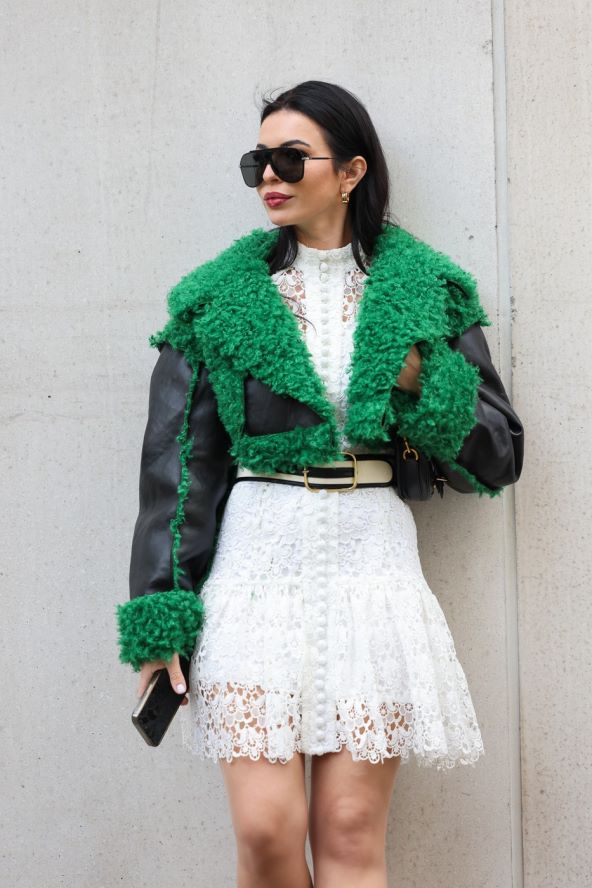 Street style modna inspiracija Tjedan mode u Londonu