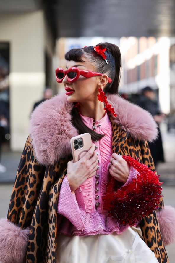 Street style modna inspiracija Tjedan mode u Londonu