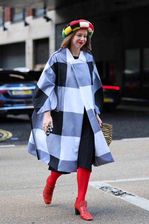 Street style modna inspiracija Tjedan mode u Londonu