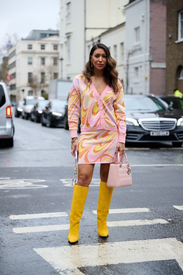 Street style modna inspiracija Tjedan mode u Londonu