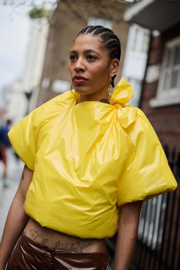 Street style modna inspiracija Tjedan mode u Londonu
