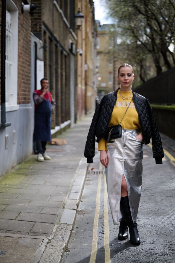 Street style modna inspiracija Tjedan mode u Londonu