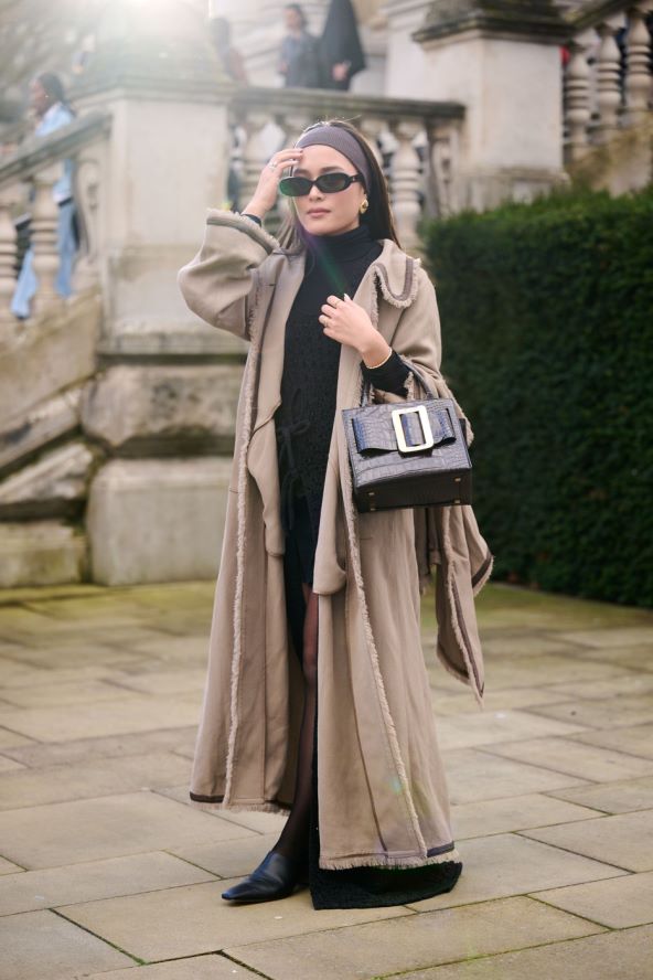 Street style modna inspiracija Tjedan mode u Londonu