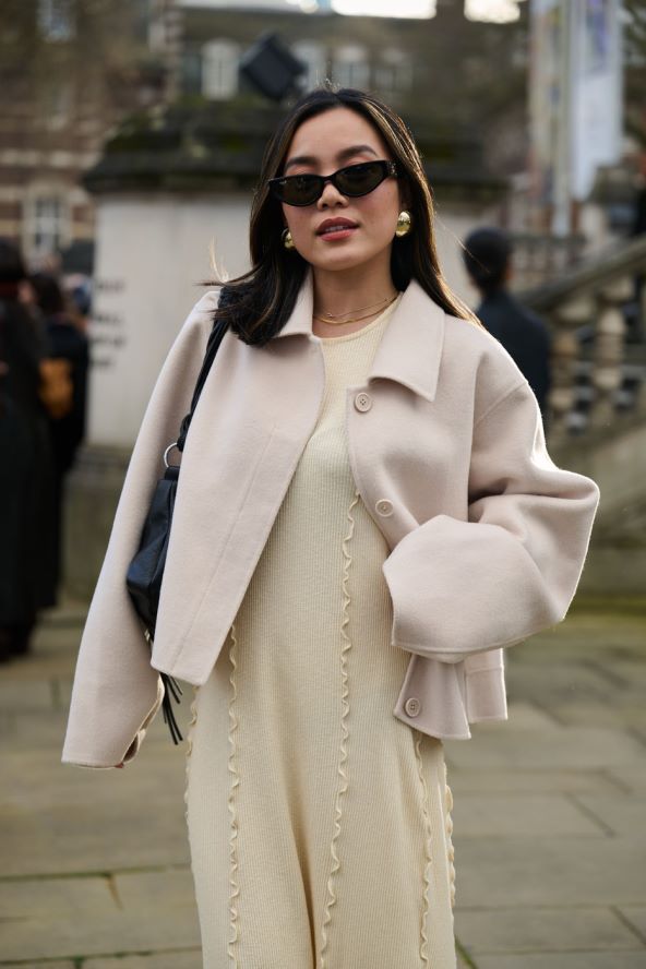 Street style modna inspiracija Tjedan mode u Londonu