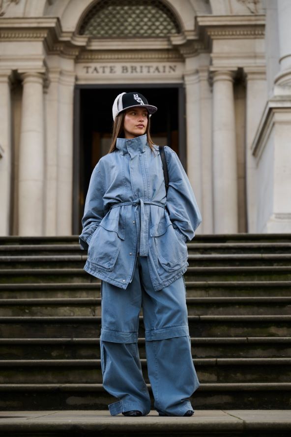 Street style modna inspiracija Tjedan mode u Londonu