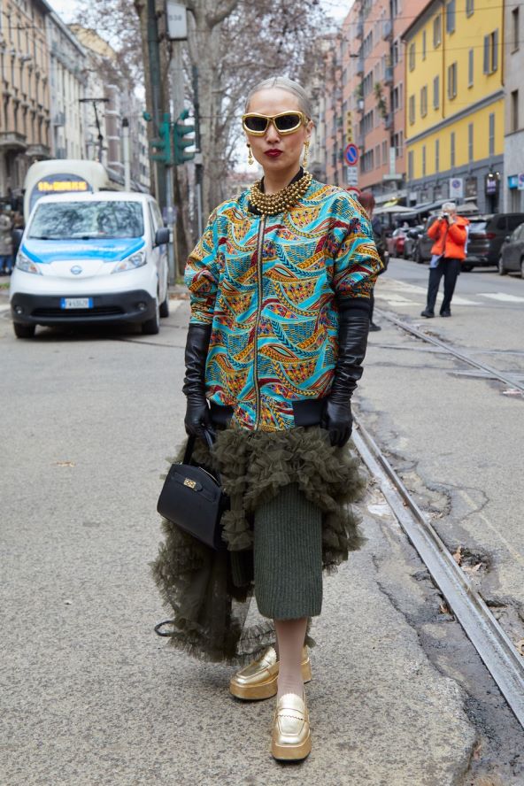 Street style inspiracija Tjedan mode Milano