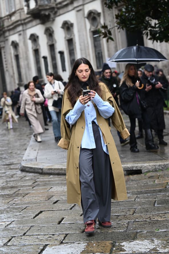 Street style inspiracija Tjedan mode Milano