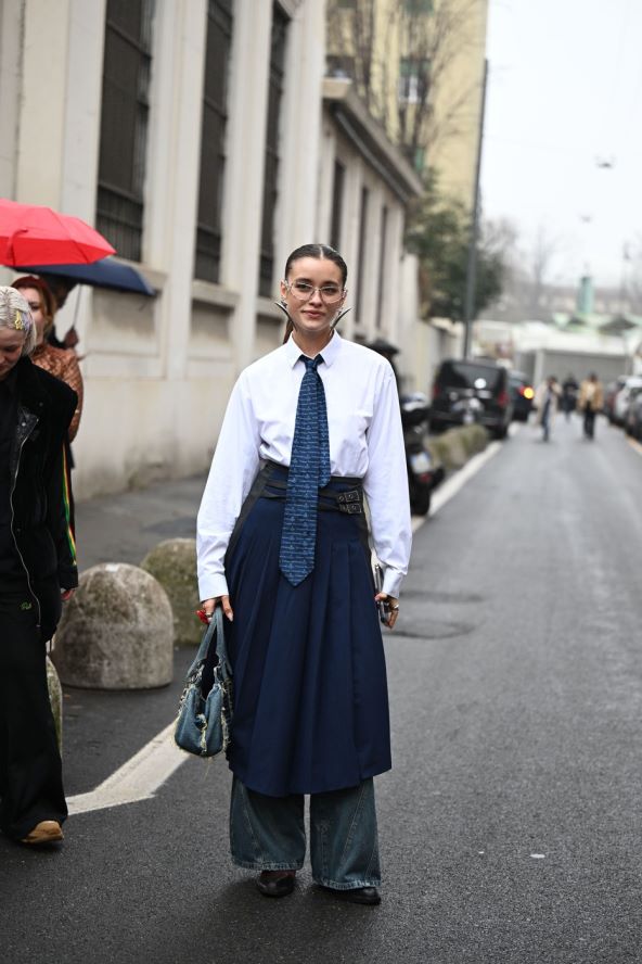 Street style inspiracija Tjedan mode Milano