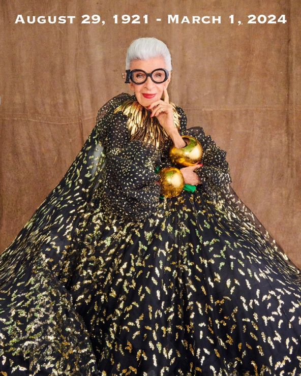 Preminula je ikona stila Iris Apfel