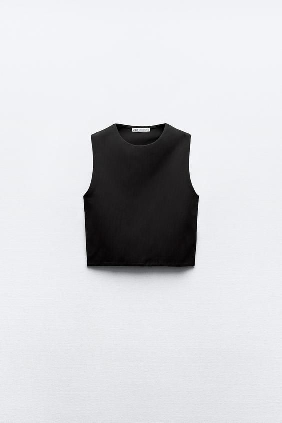 Zara crni top