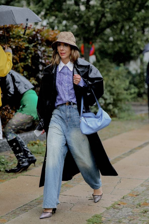 30 street style ideja kako nositi traper suknju