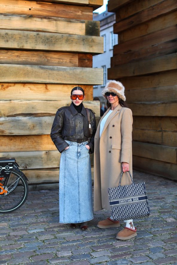 30 street style ideja kako nositi traper suknju