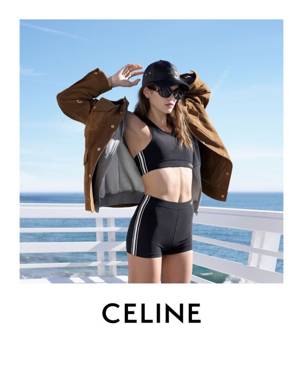 Celine pilates kolekcija s Kaiom Gerber