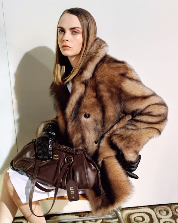 Cara Delevingne je zvijezda Miu Miu kampanje za jesen 2024