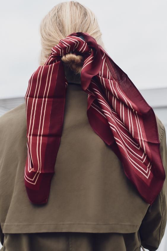 Burgundy komadi u Zari jesen 2024