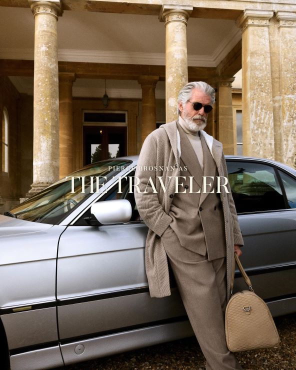 Pierce Brosnan u odličnoj kampanji za Kith i Giorgio Armani