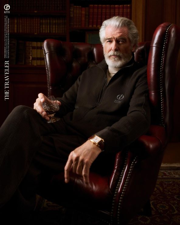 Pierce Brosnan u odličnoj kampanji za Kith i Giorgio Armani