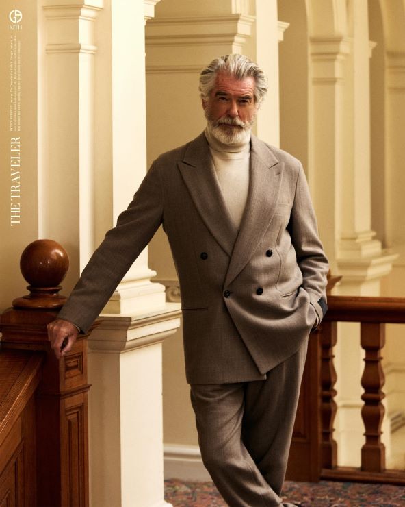 Pierce Brosnan u odličnoj kampanji za Kith i Giorgio Armani