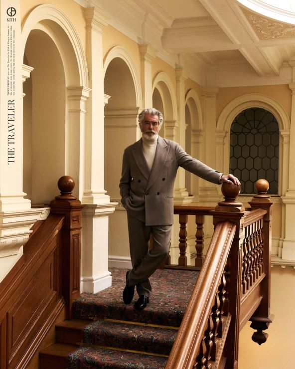 Pierce Brosnan u odličnoj kampanji za Kith i Giorgio Armani