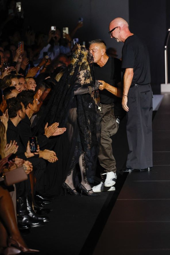 Madonna oduševila na Dolce Gabbana reviji u Milanu