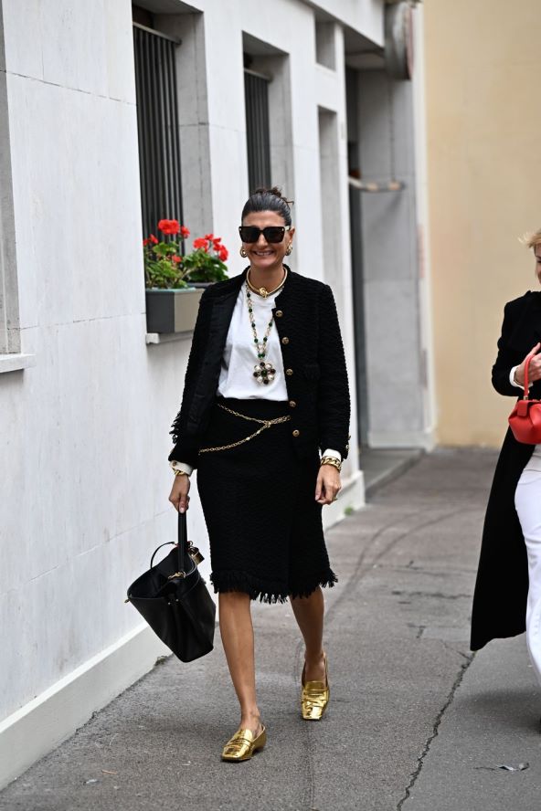 Street style mode s ulica Pariza za jesen 2024